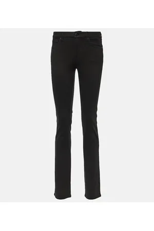 7 for all Mankind High-rise straight jeans