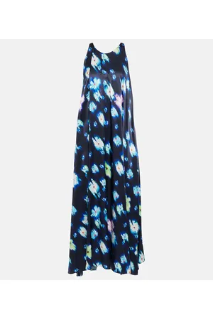 Dorothee Schumacher Floral satin midi dress