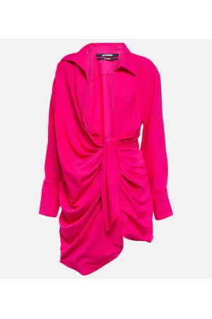 Jacquemus La Robe Bahia tie-detail minidress