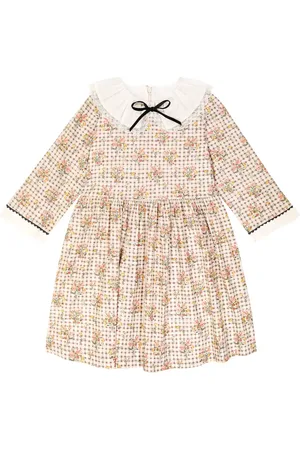 La Coqueta Gingham cotton dress