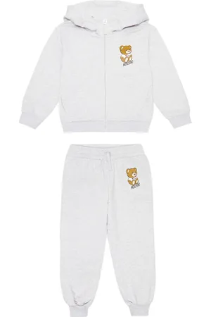 Moschino Set of cotton hoodie and sweatpants