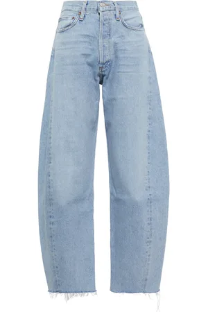 AGOLDE Luna high-rise barrel-leg jeans