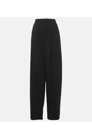 Stella McCartney High-rise tapered wool pants
