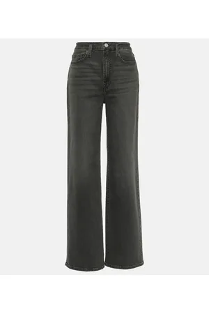 Frame Le Jane Wide high-rise wide-leg jeans