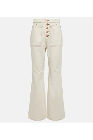 ULLA JOHNSON Lou high-rise flared jeans