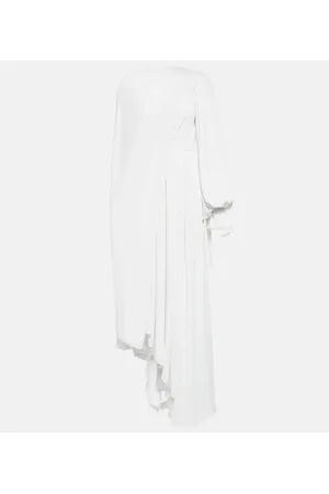 Balenciaga All In draped maxi dress