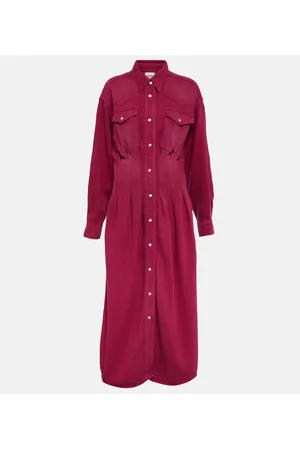Marant Etoile Tomia tencel midi dress