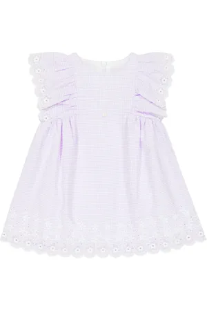 Tartine Et Chocolat Baby gingham cotton dress