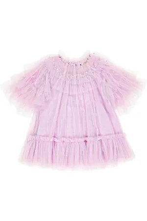 Tutu Du Monde Embellished tulle top