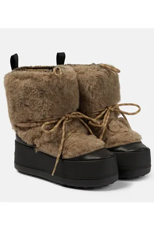 Max Mara Teddy shearling ankle boots