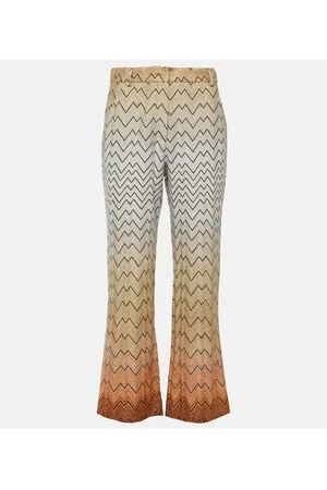 Missoni Zig Zag jersey flared pants