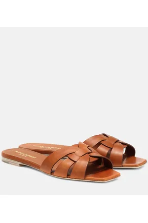 Saint Laurent Tribute Nu Pieds 05 leather slides