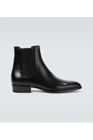 Saint Laurent Wyatt leather Chelsea boots