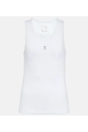 Givenchy 4G cotton tank top