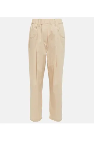 Brunello Cucinelli Tapered cotton pants