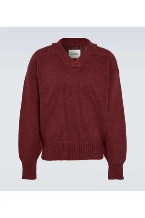 Jil Sander Cotton and wool-blend sweater