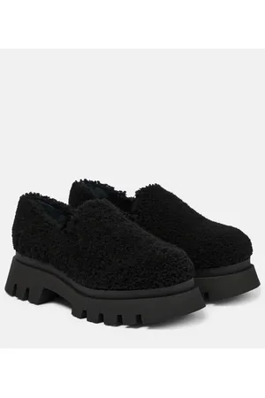 Dorothee Schumacher Furry Chic shearling platform loafers