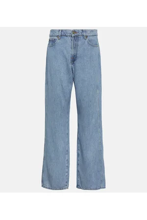 7 for all Mankind Tess high-rise straight jeans