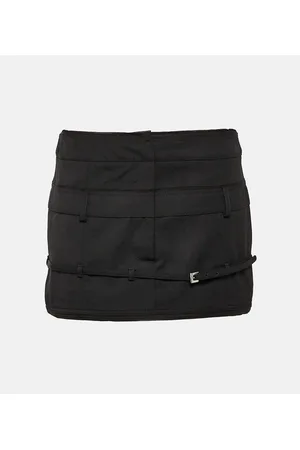 Jacquemus La Mini Jupe Caraco wool miniskirt