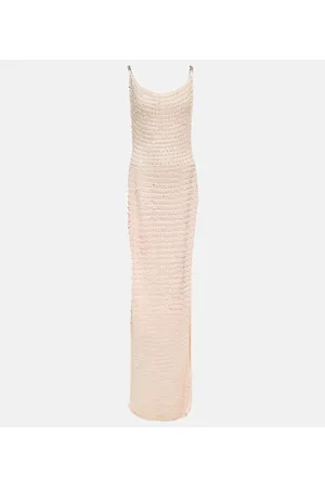 AYA MUSE Vatia sequined knitted maxi dress