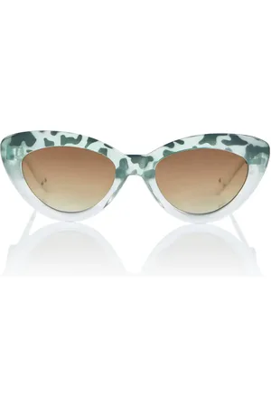 Molo Leopard-print cat-eye sunglasses