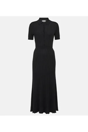 GABRIELA HEARST Amor silk and cashmere midi dress