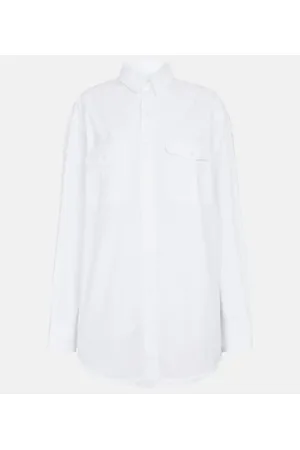WARDROBE.NYC Cotton poplin shirt dress