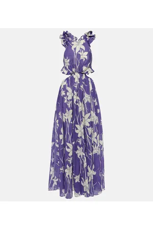 ZIMMERMANN Acadian floral cotton maxi dress