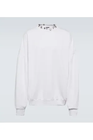 Balenciaga Pierced Round fleece sweatshirt