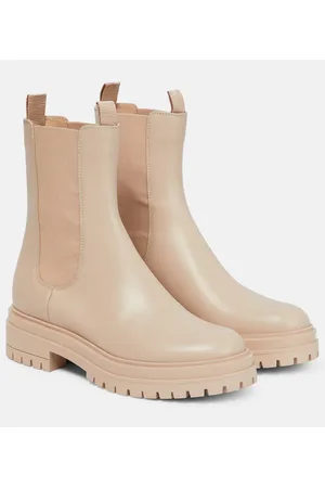 Gianvito Rossi Chester leather ankle boots