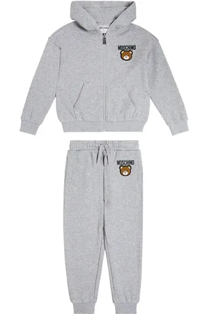 Moschino Cotton jersey hoodie and sweatpants set