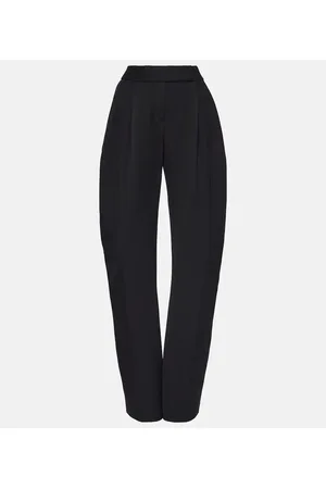 The Attico Wide-leg satin pants