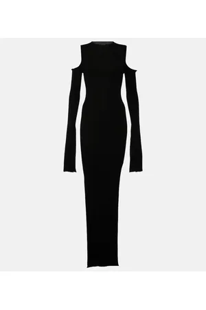 Rick Owens Knitted virgin wool maxi dress