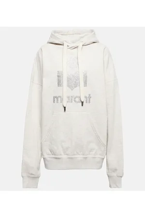 Marant Etoile Mansel logo cotton-blend hoodie