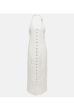 Courrèges CourrÃ¨ges Multiflex denim midi dress