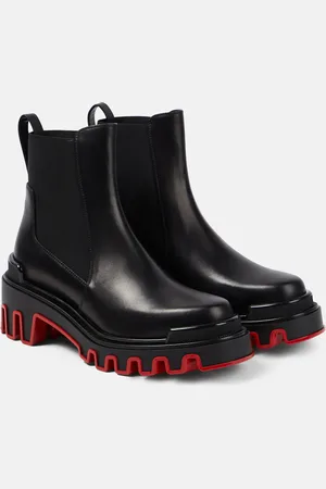 Christian Louboutin Marchacroche Dune leather ankle boots
