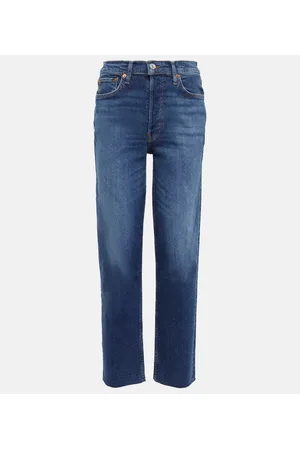 RE/DONE High-rise straight jeans
