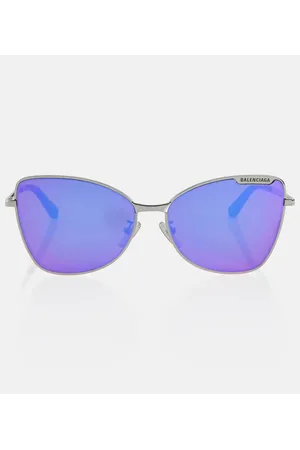 Balenciaga Everyday logo butterfly sunglasses