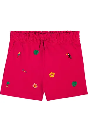 Ralph Lauren Embroidered cotton shorts