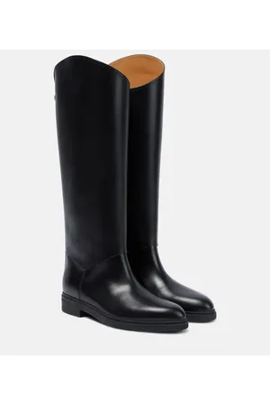 Loro Piana Kilda leather knee-high boots
