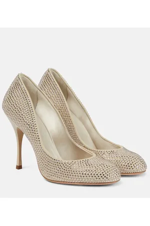 Max Mara Marylin crystal-embellished pumps