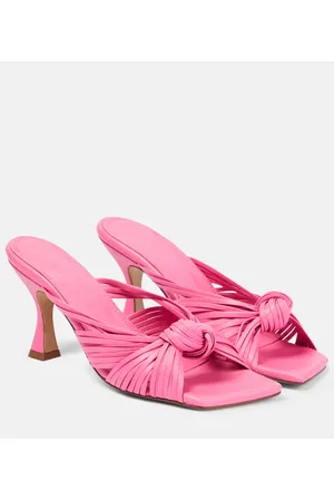 Souliers Martinez Alcala leather mules