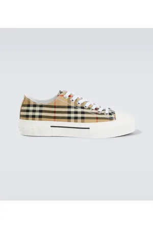 Burberry Check canvas sneakers