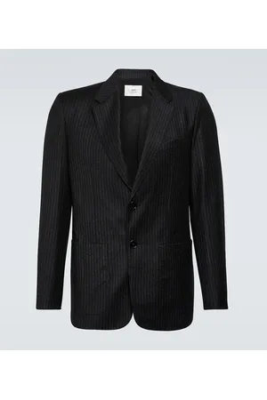 Ami Chalk stripe virgin wool blazer