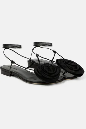 MAGDA BUTRYM AppliquÃ© leather sandals