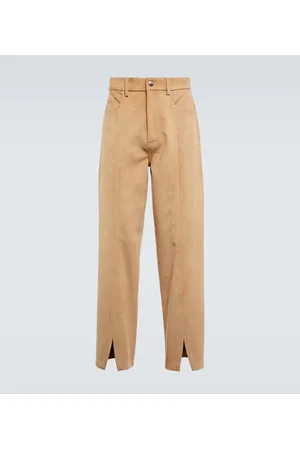 Nanushka Regenerated leather suede pants