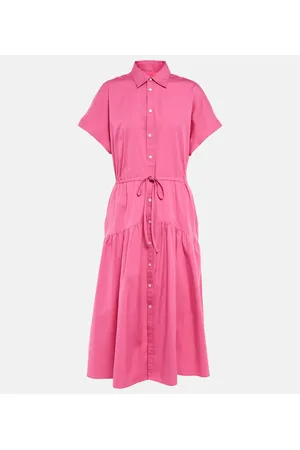 Ralph Lauren Drawstring cotton shirt dress
