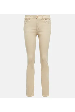 7 for all Mankind Roxanne mid-rise slim jeans