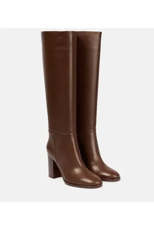 Gianvito Rossi Santiago knee-high leather boots