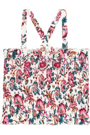 Louise Misha Malika floral cotton top